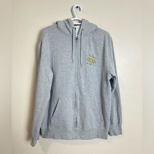 Vans Size L Black Label on Gray Fabric